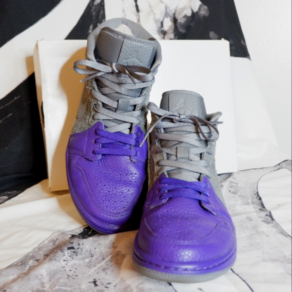 9) Nike Air Jordan 1 Mid W's "Sheila Rashid" Basketball Sneaker
